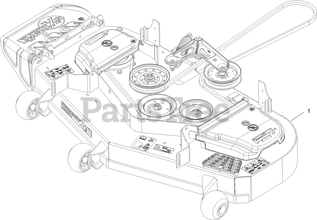 Exmark Rae Ckc Exmark Radius E Series Zero Turn Mower