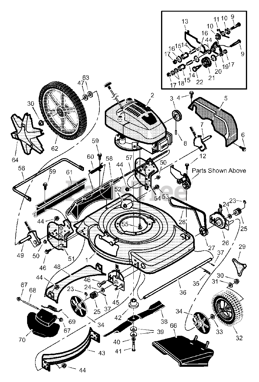 Scott Lawn Mower Parts Lookup