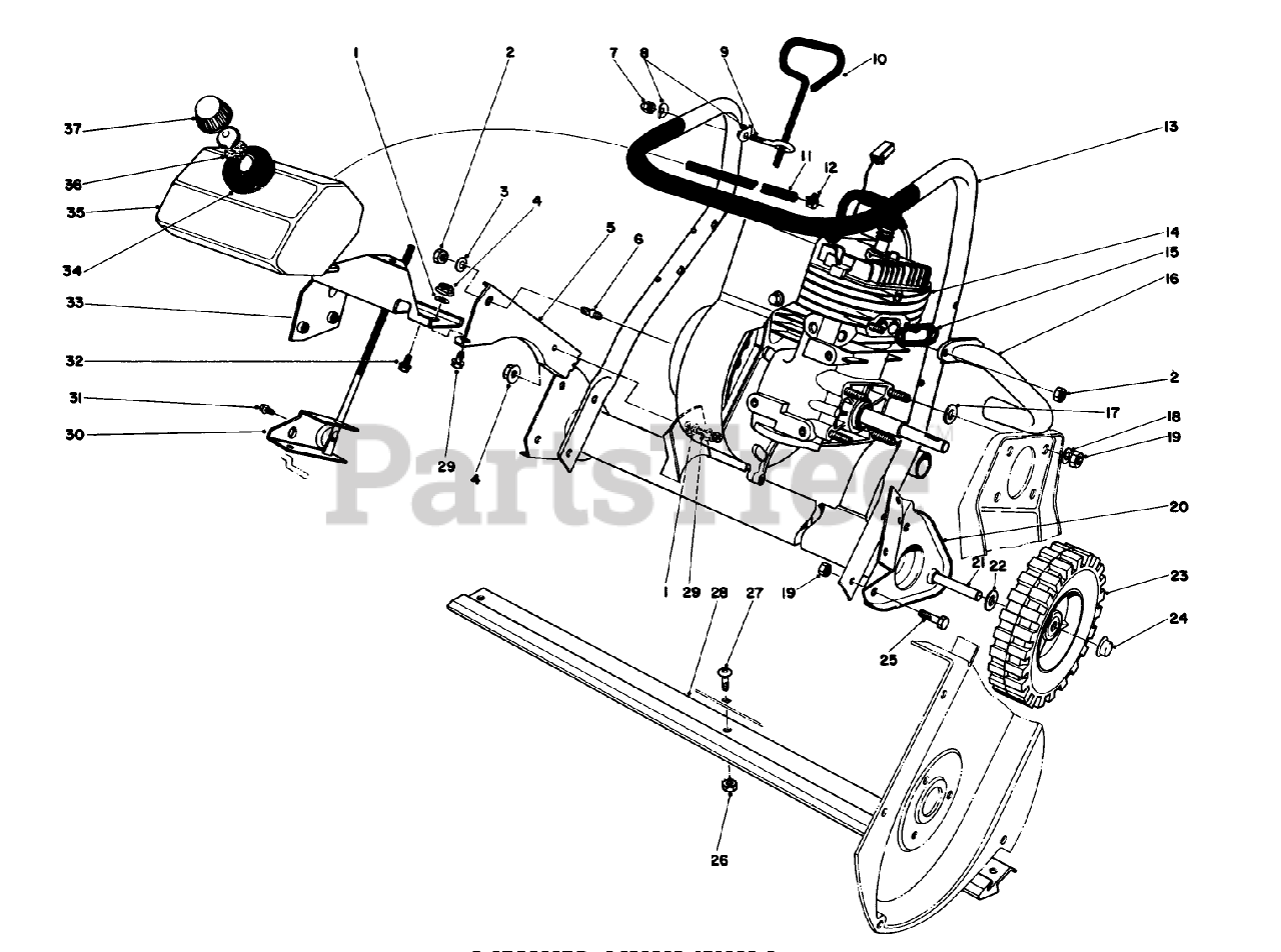 Toro S Toro Snow Thrower Sn