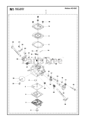 Xpg Husqvarna Chainsaw Sn Above Parts Lookup