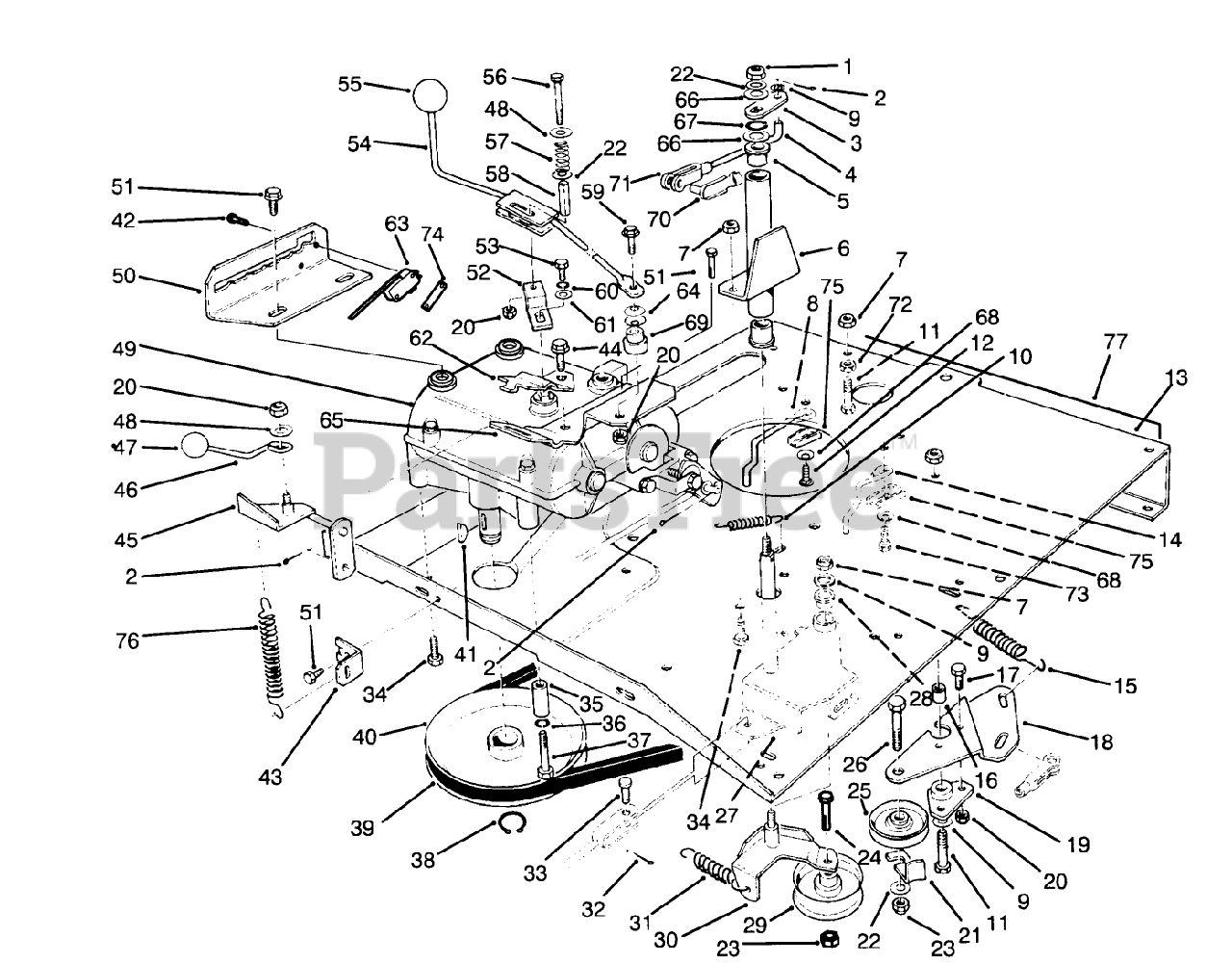 Toro 70040 (8-25) - Toro Rear-Engine Riding Mower (SN: 059000001 ...