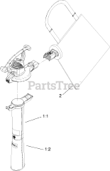 51599 - Toro Ultra Blower Vacuum (SN: 270000001 - 270071999) (2007 ...