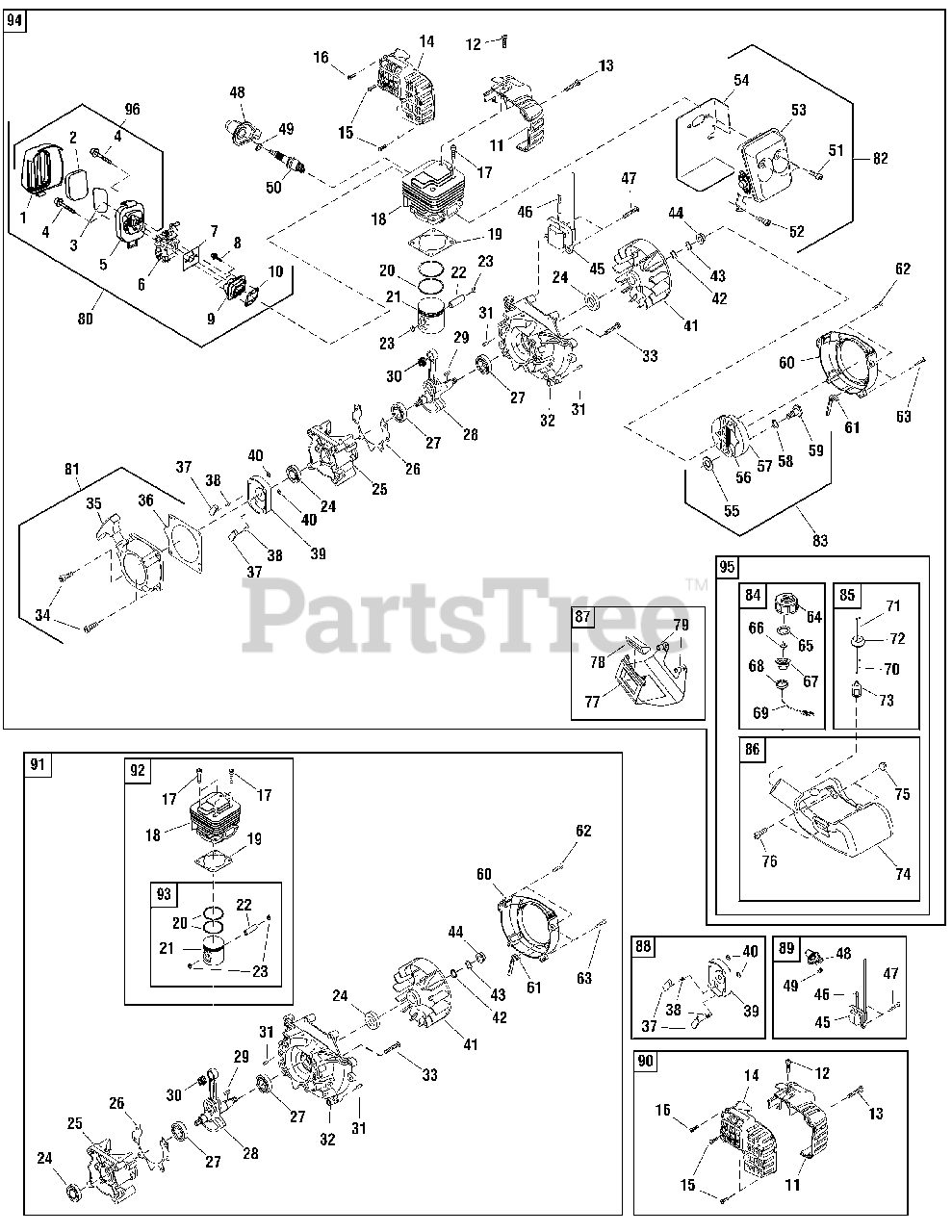 Briggs & Stratton SP 33-W (866028) - Briggs & Stratton Brush Cutter ...