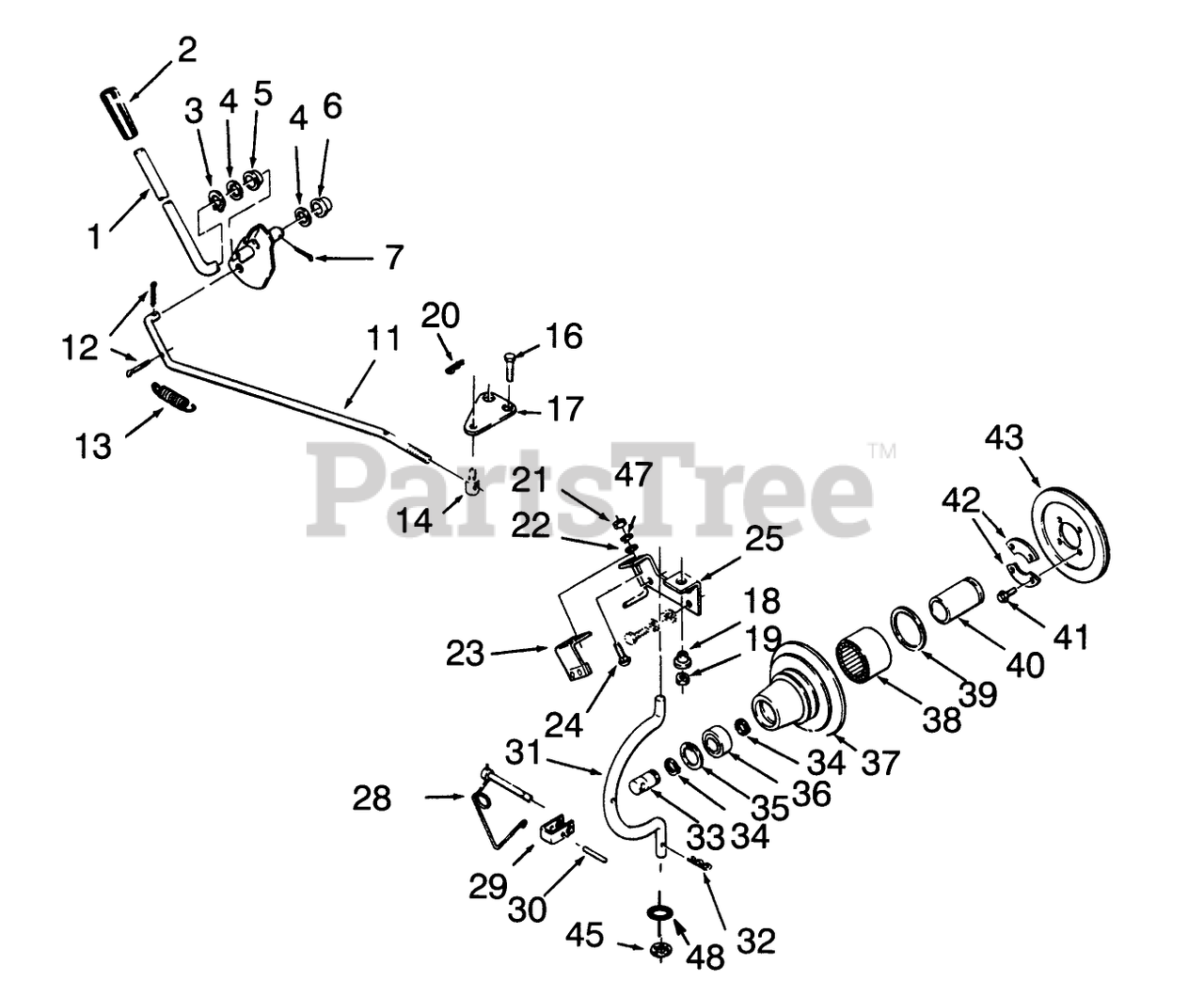 Toro 73380 (312-8) - Toro Garden Tractor (SN: 039000001 - 039999999 ...