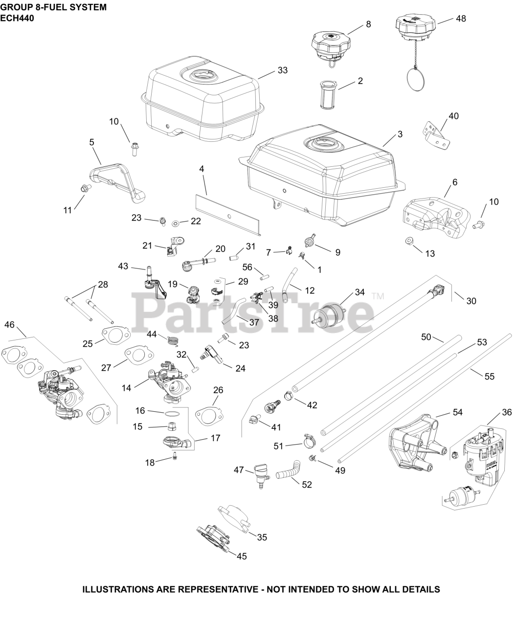 Kohler ECH4403027 Kohler Command PRO EFI Engine, Made for American