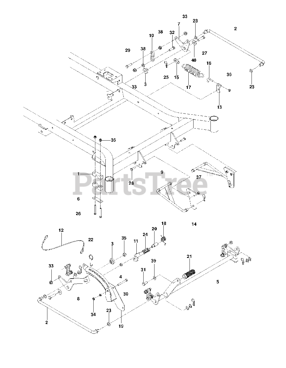 Husqvarna MZ 6128 BF (966663702) - Husqvarna 61