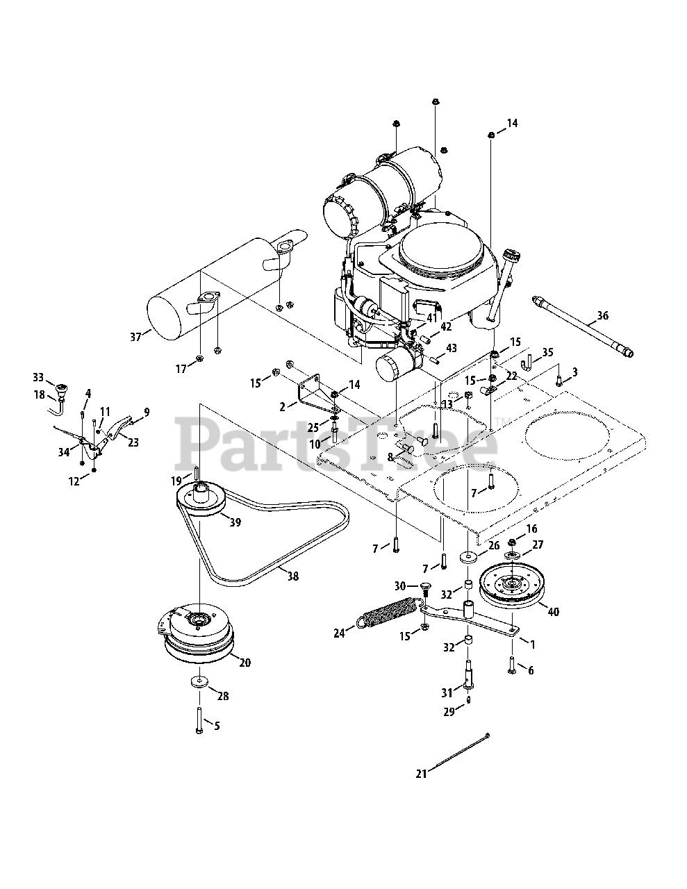 Cub Cadet L60 Kw 53yi2rtd050 Cub Cadet 60 Tank Zero Turn Mower Kawasaki 2015 Engine 4157