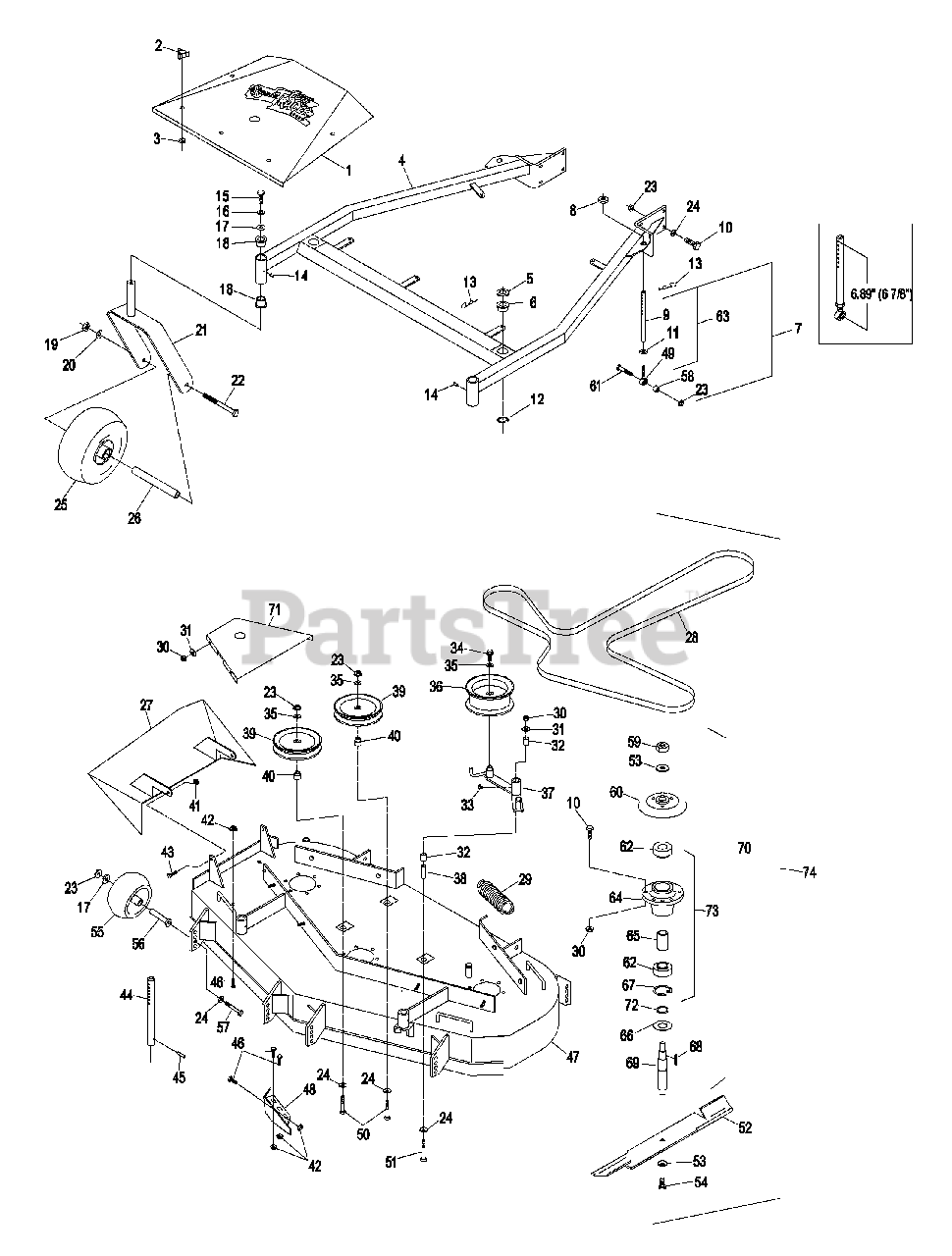 Exmark TT5217KAC - Exmark 52