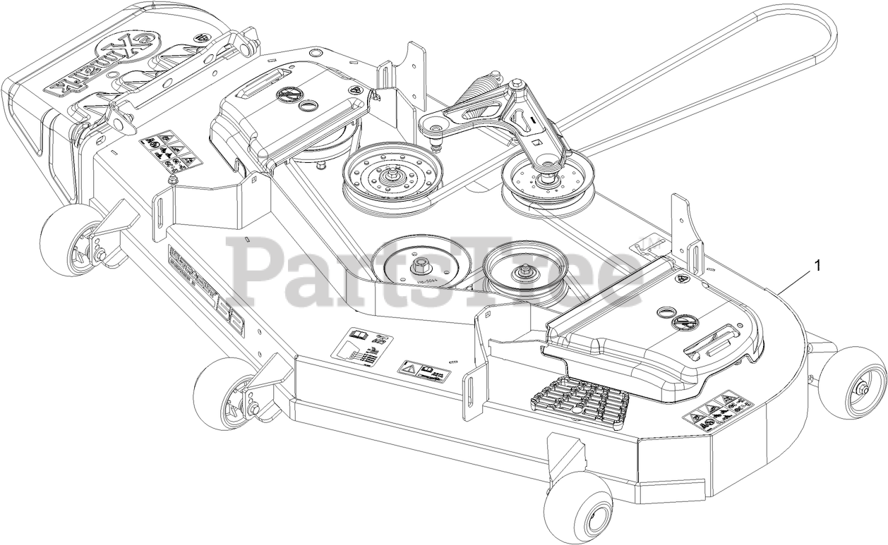 Exmark RAE708GEM52300 - Exmark 52