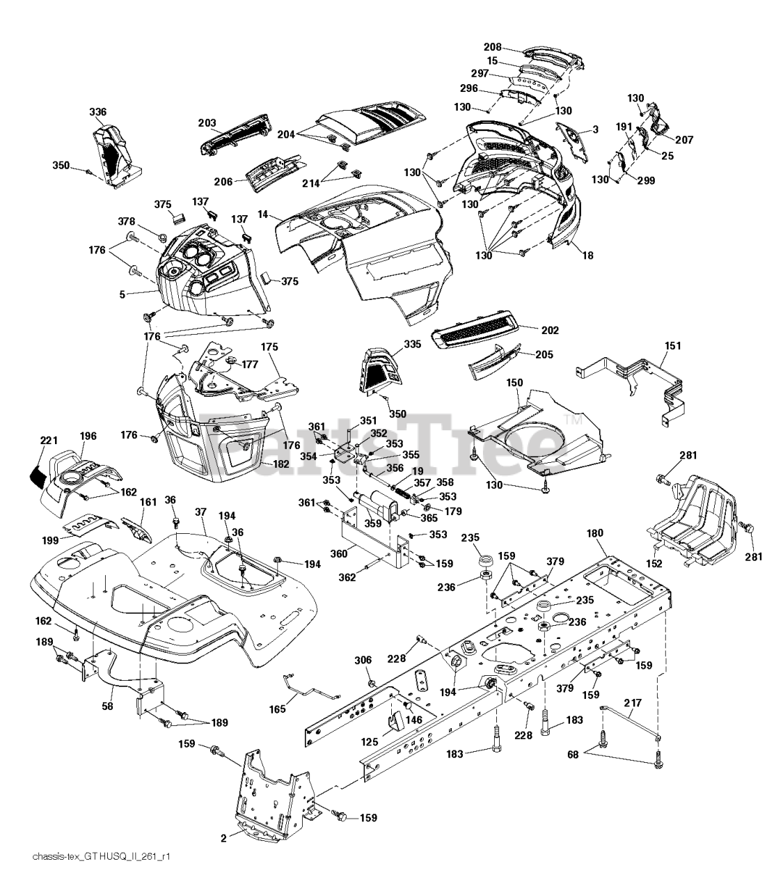 Husqvarna TS 354 XD (960430321-00) - Husqvarna 54