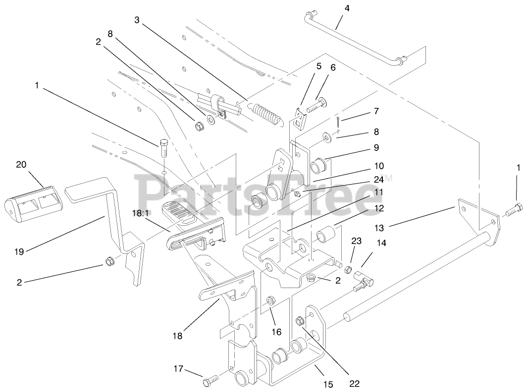 Toro 73560 (522 xi) - Toro Garden Tractor (SN: 089000001 - 089999999 ...