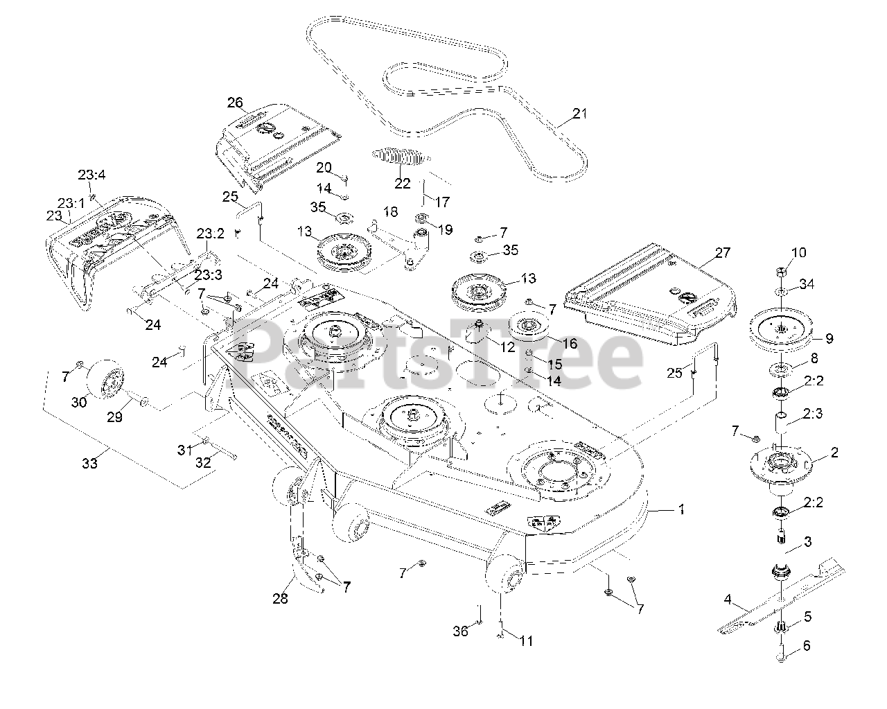 Exmark VTS740EKC60400 - Exmark 60