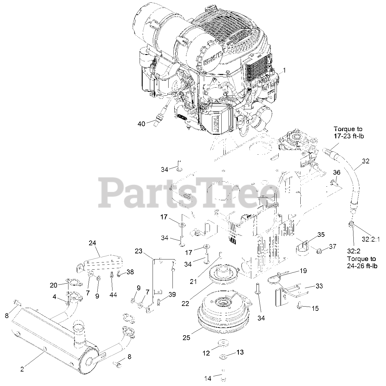 Exmark VTS740EKC60400 - Exmark 60