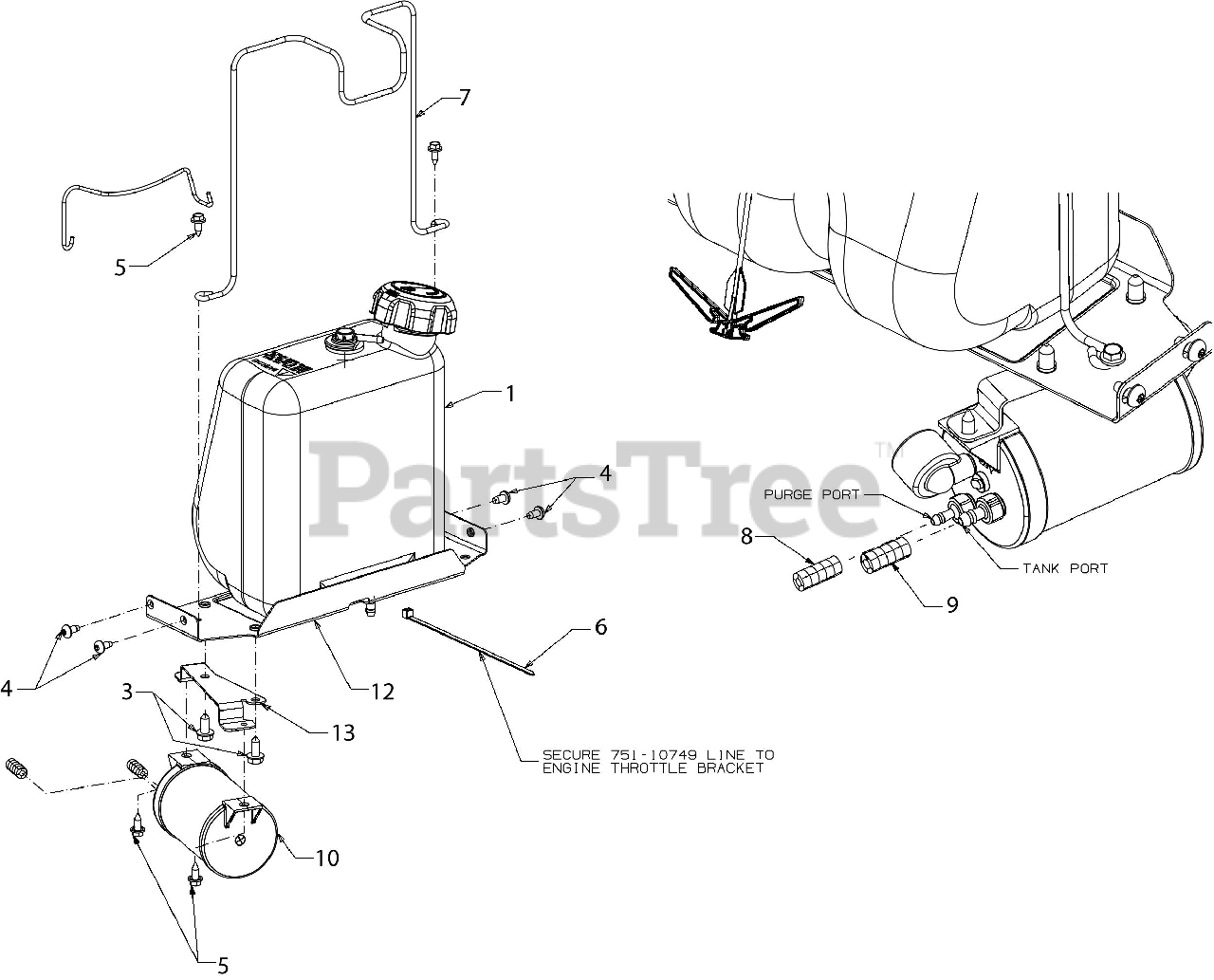 Craftsman CMXGRAM1130039 (13AL78XS293) - Craftsman T130 Lawn Tractor