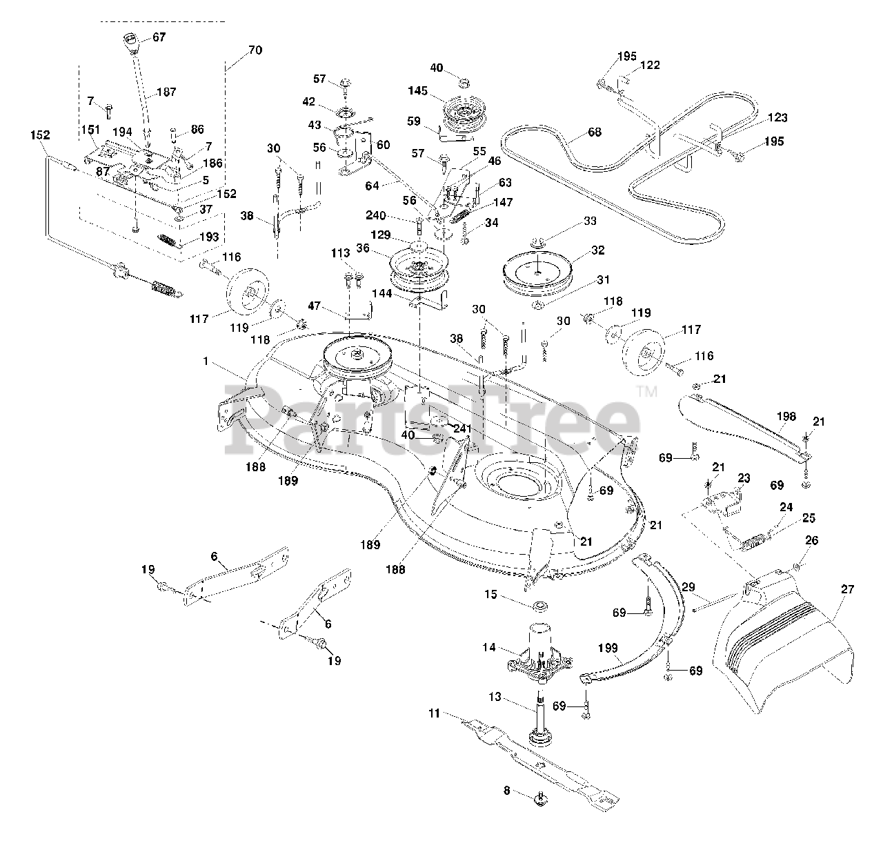  Husqvarna Riding Lawn Mower Parts