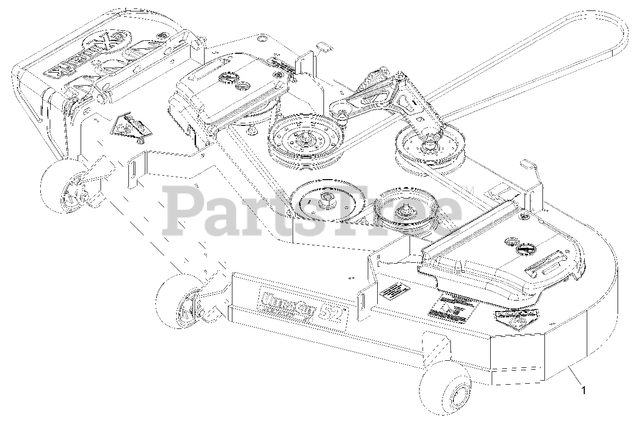 Exmark PNS720KC523SS - Exmark 52