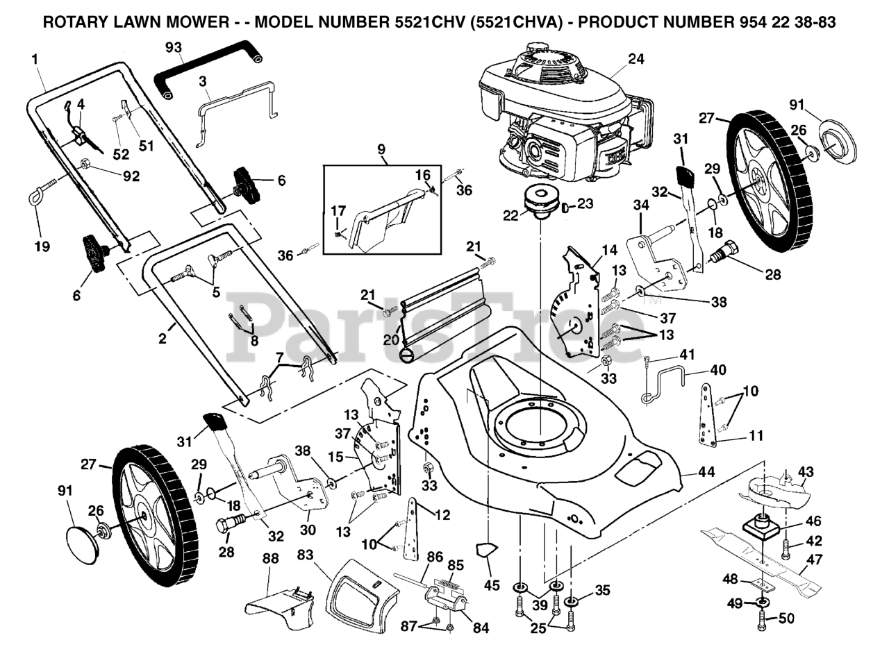 Husqvarna 5521 CHV (954223883) - Husqvarna 21