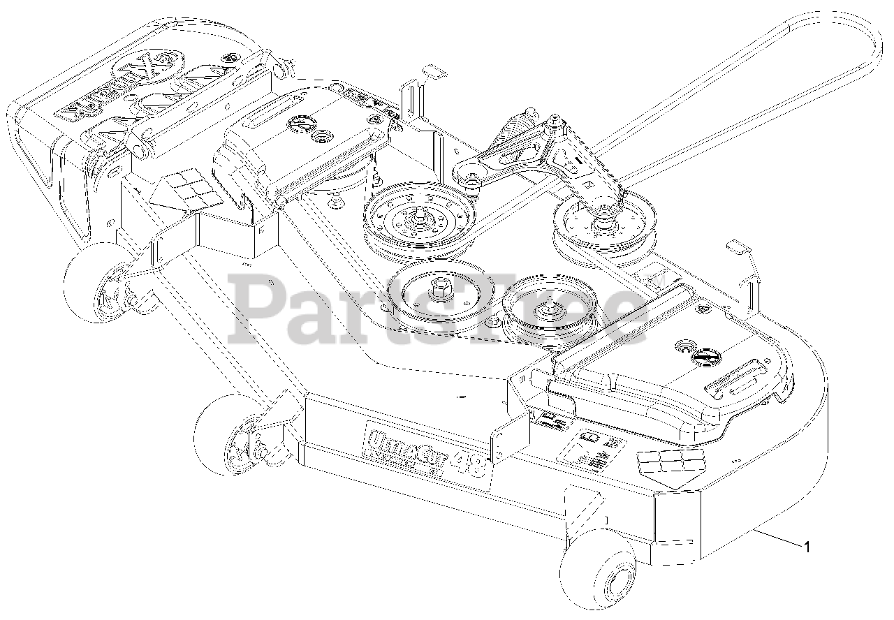 Exmark PNS710GKC48300 - Exmark 48