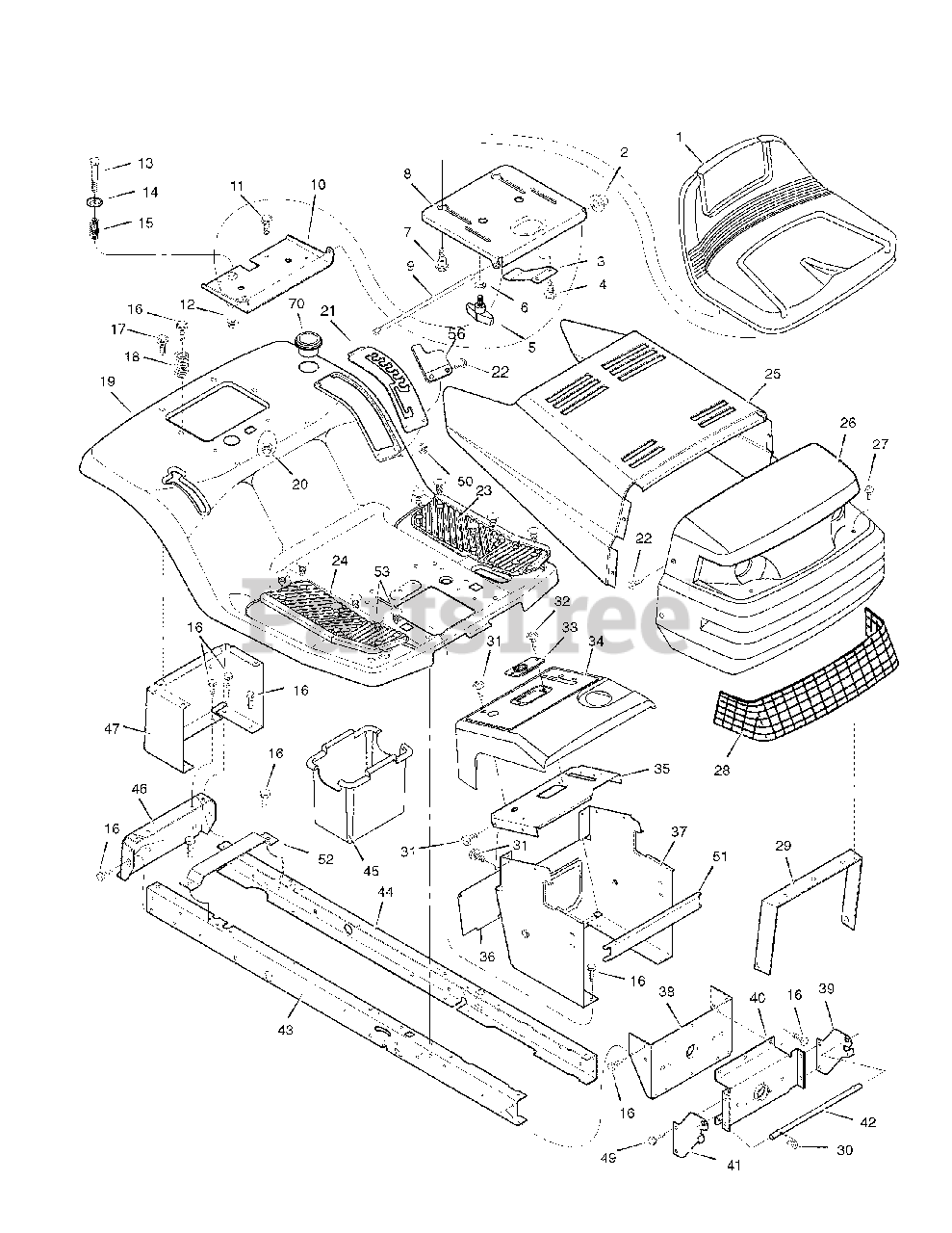 Masport Mower Parts Diagram