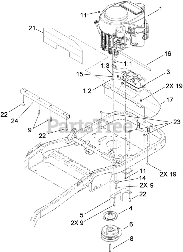 Toro 74914 (ZX 5400) - Toro 54