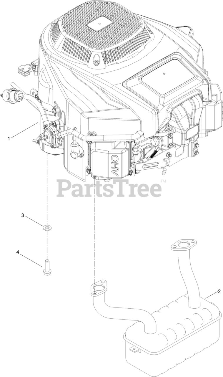 Partstree lawn store mower parts