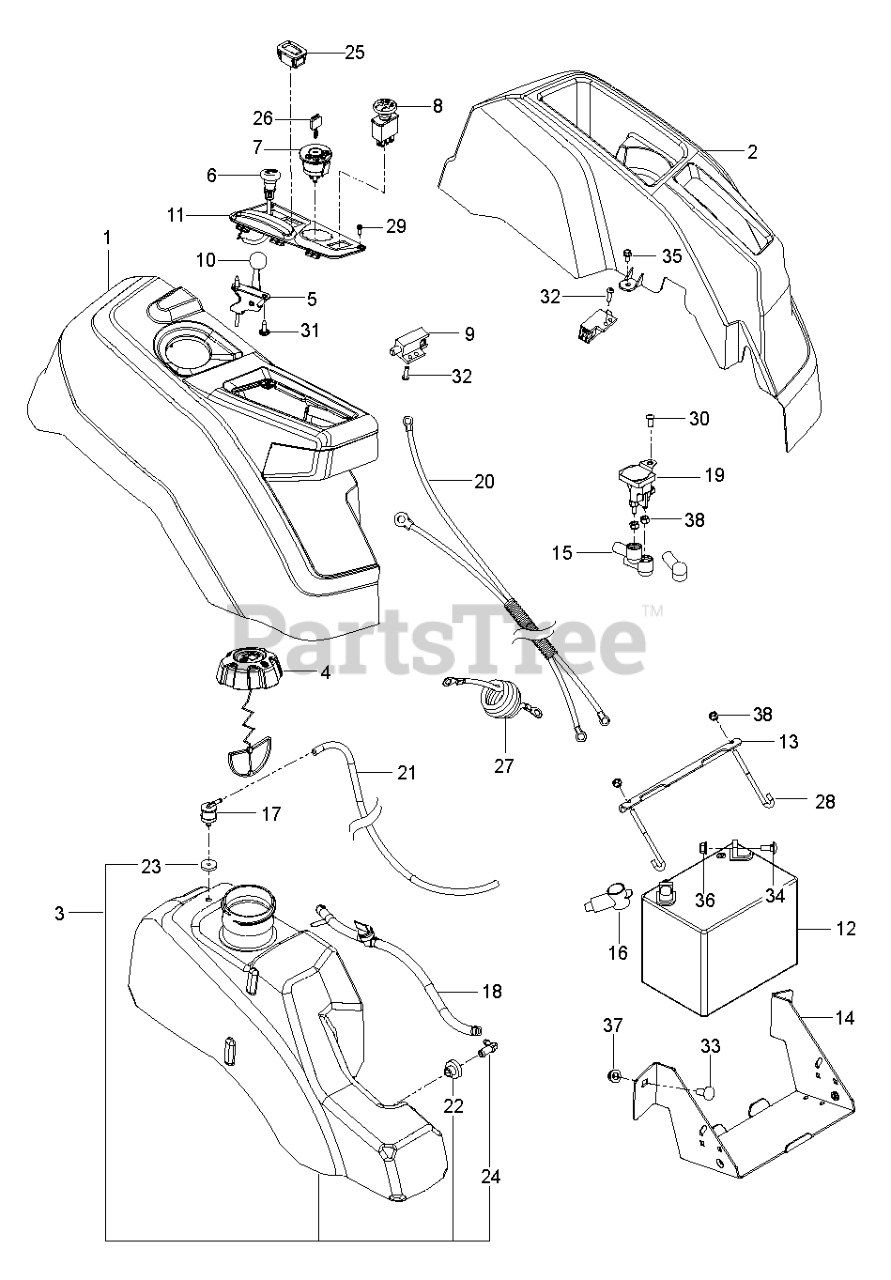 Husqvarna Z 248 F (970458901-01) - Husqvarna 48