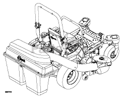 126-6122 - Exmark Ultra Vac Bagger for Radius Mower (SN: 400000000 ...