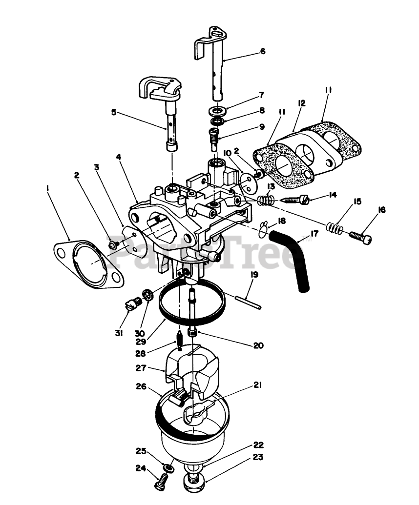 Toro 20526 - Toro Walk-Behind Mower (SN: 007000001 - 007999999) (1987 ...