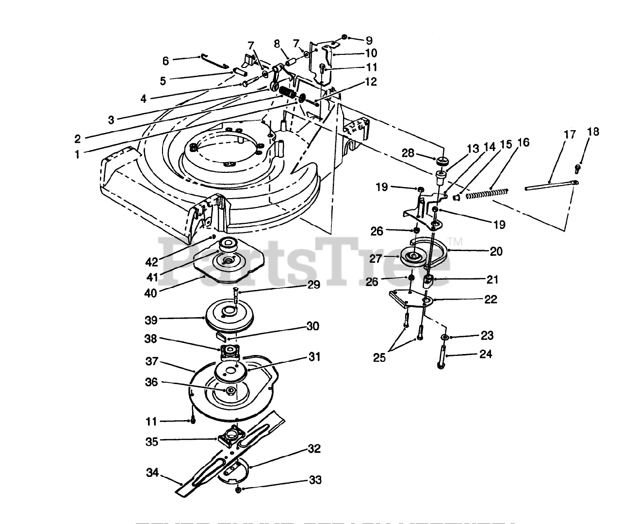 Toro 26622 - Toro Walk-Behind Mower (SN: 000000001 - 000003100) (1990 ...