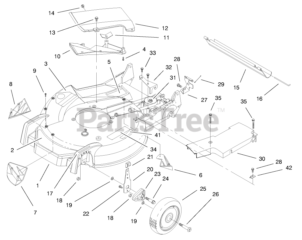 Toro 20465 - Toro Super Recycler Walk-Behind Mower (SN: 079000001 ...