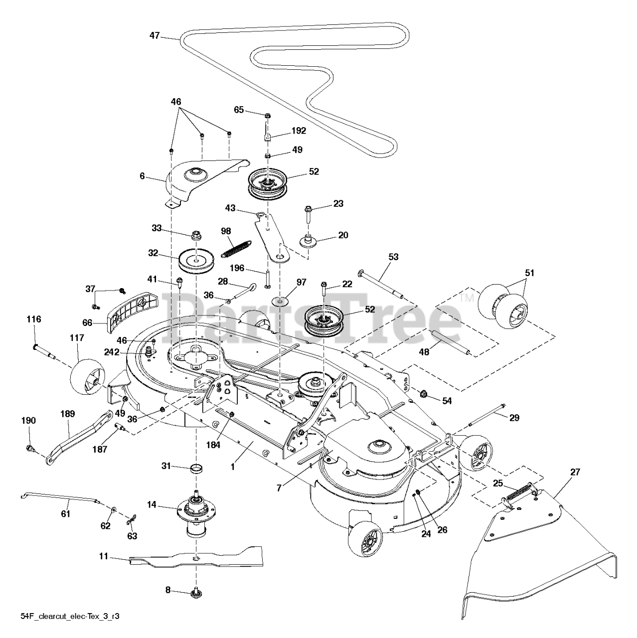 Husqvarna TS 354 X (960430243-01) - Husqvarna 54