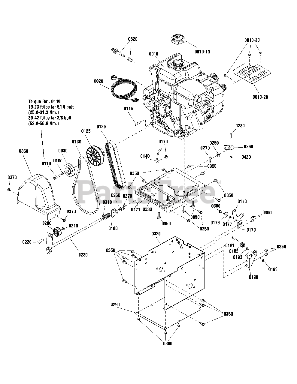 Briggs & Stratton 1696158-00 (1730HD) - Briggs & Stratton 30