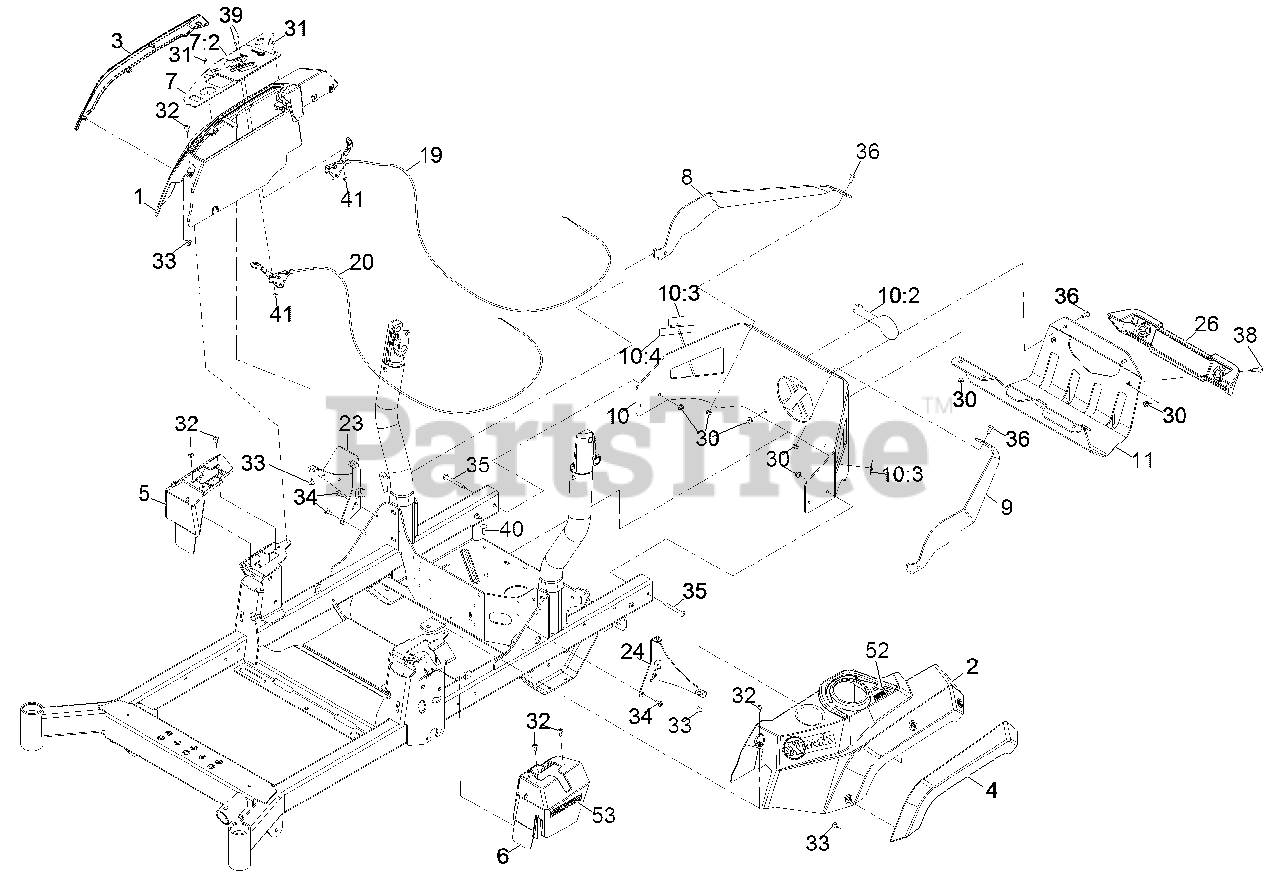 Exmark RAS710CKC48300 - Exmark 48