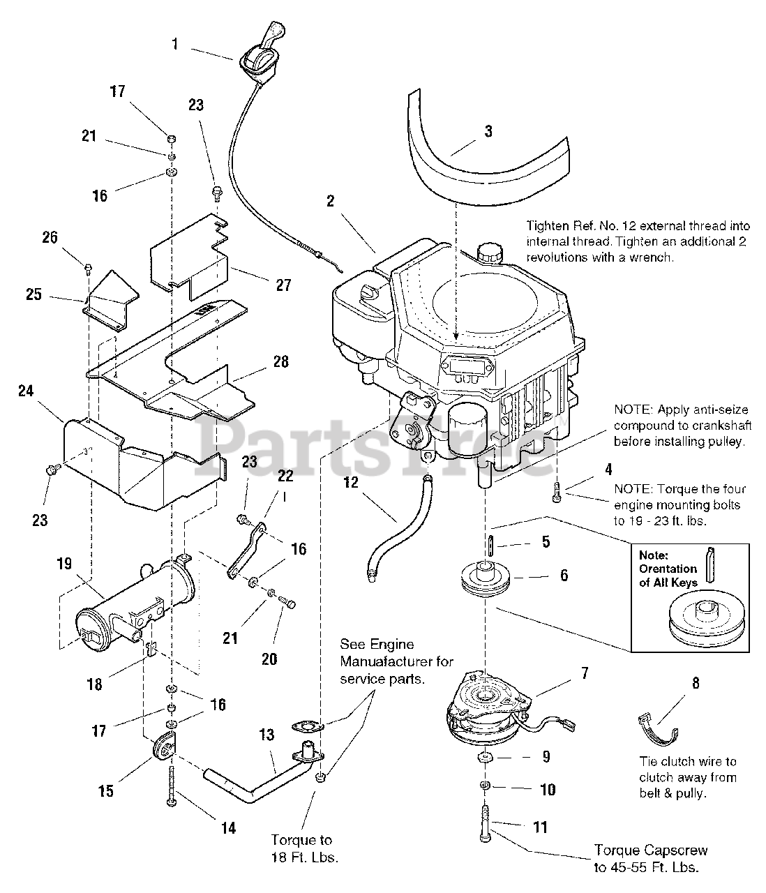 Craftsman 107.277700 (2277700) Craftsman ZT7000 Series 50" ZeroTurn