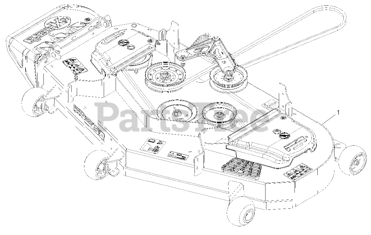 Exmark RAE708GEM52300 Exmark 52" Radius ESeries ZeroTurn Mower