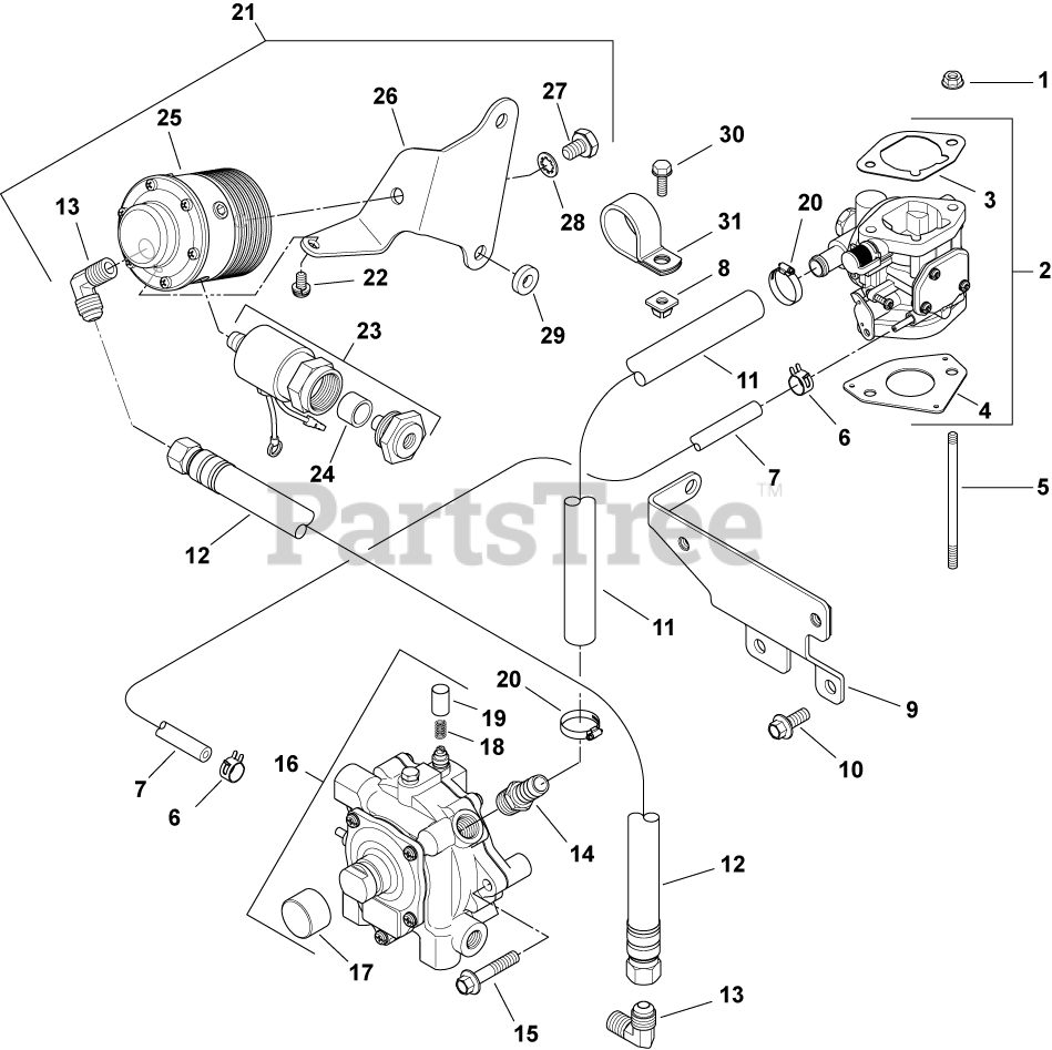 Kohler CH730-0163 - Kohler Command PRO Engine, Made for Lincoln ...