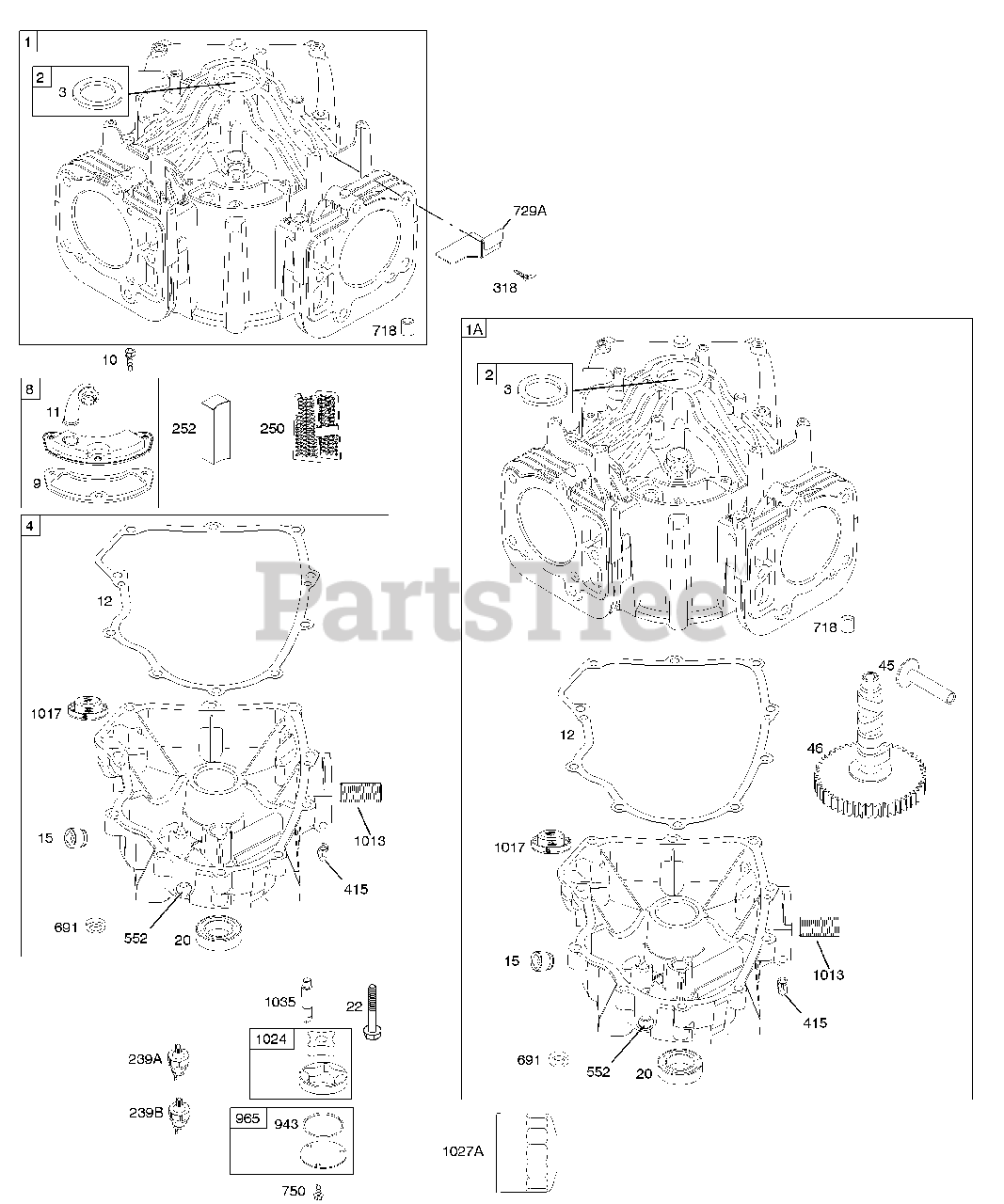 Briggs & Stratton 4467770246E1 Briggs & Stratton Vertical Engine