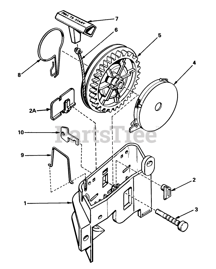 Toro 18005 - Toro Walk-Behind Mower (SN: 002000001 - 002999999) (1982 ...