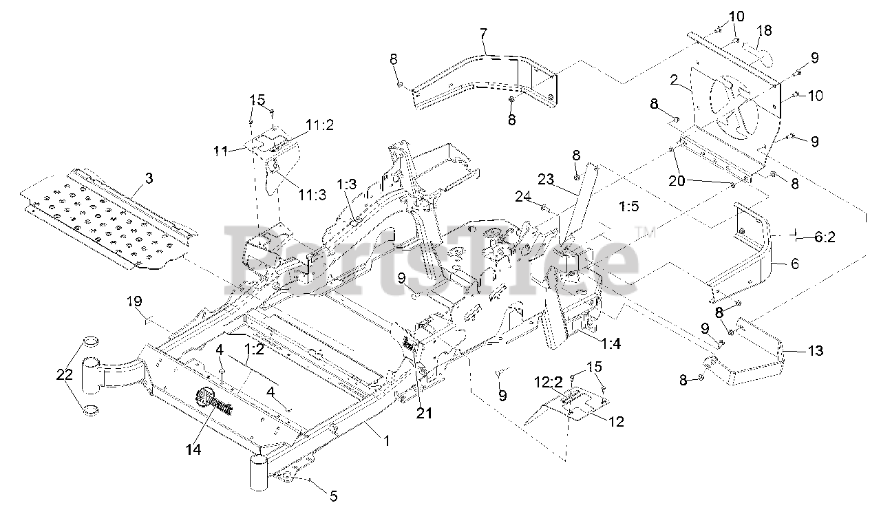 Exmark LZE732GKC524A2 - Exmark 52