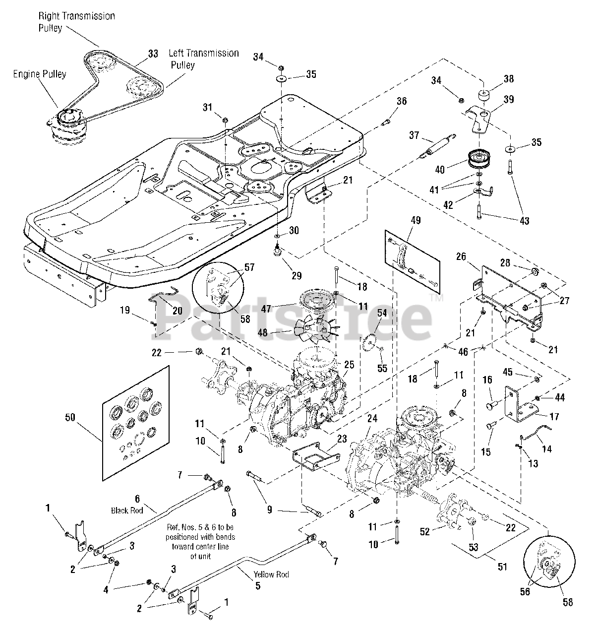 Craftsman 107.277900 (2690641) - Craftsman ZTS7500 Series 50