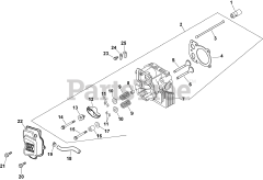 Kohler CV493-27519 - Kohler Command PRO Engine, Made for Exmark, 18hp ...