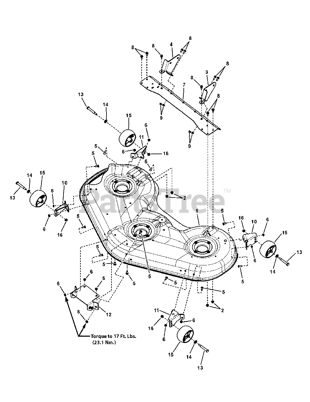 Craftsman C950 60107 0 7800819 Craftsman ZTS7000 Series 52