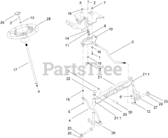 13AT61RH044 (LX 466) - Toro Lawn Tractor (SN: 1L137H10100 & Above ...