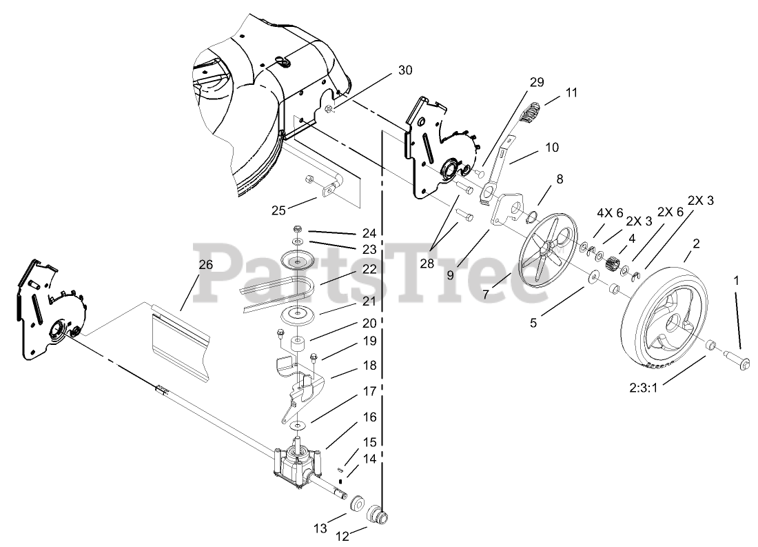 Toro discount 20017 blade