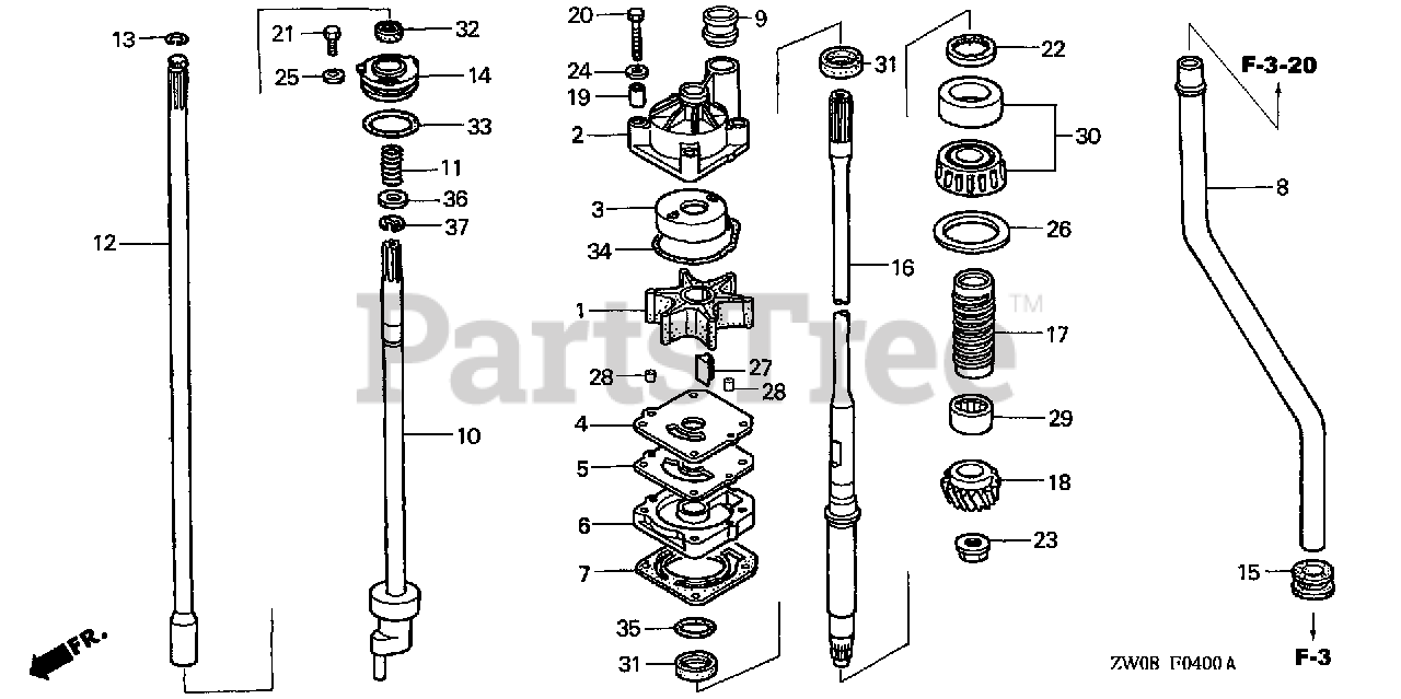 Honda BF90 A3 JRTA (BBBL) - Honda Marine Engine, Made in ...