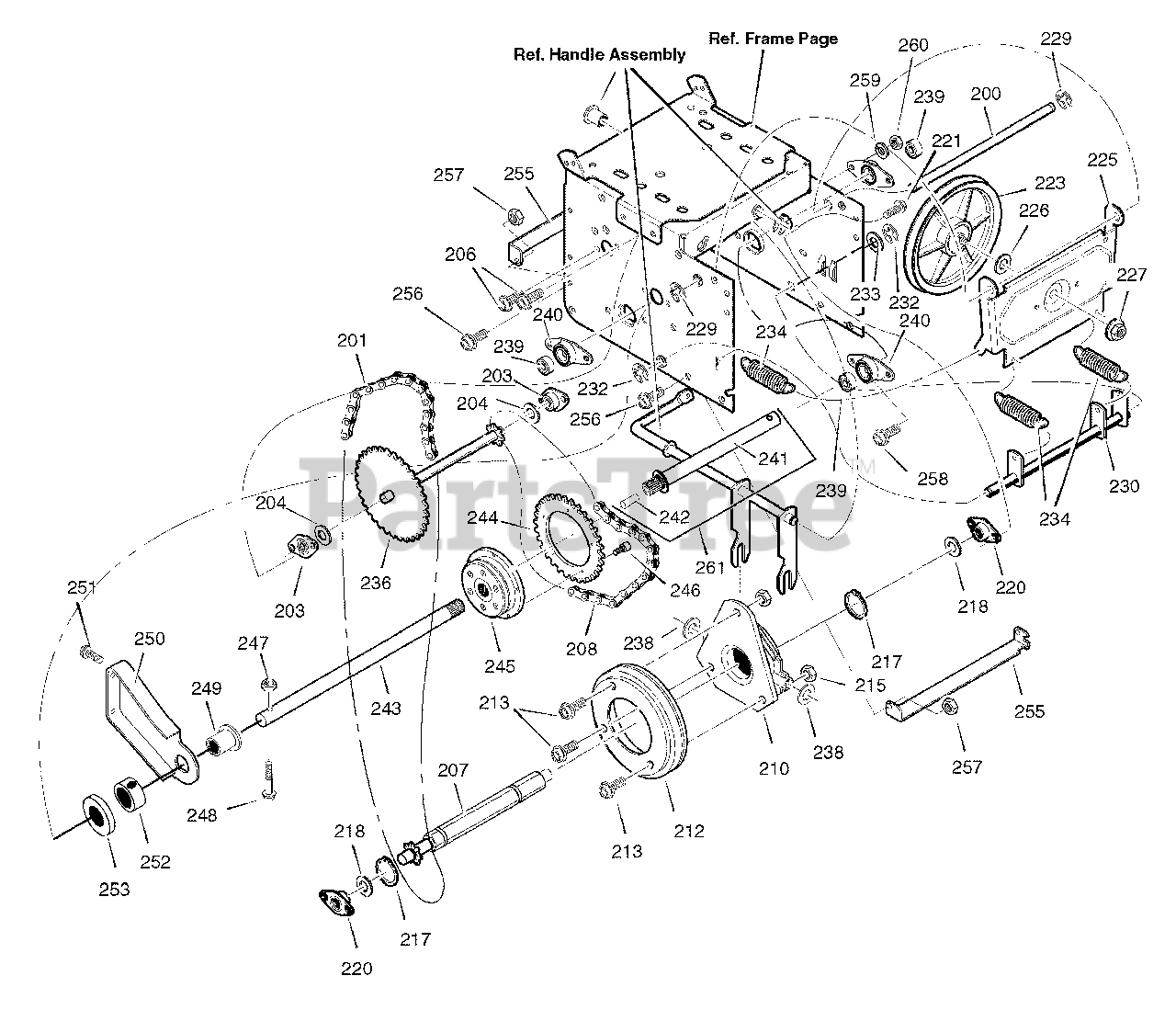 Craftsman C950-52751-0 (1695385) - Craftsman 27" Snow Thrower, Canada