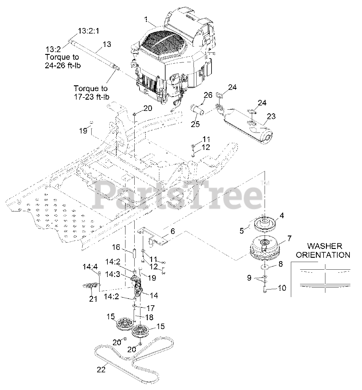 Exmark PNS710GKC48300 - Exmark 48