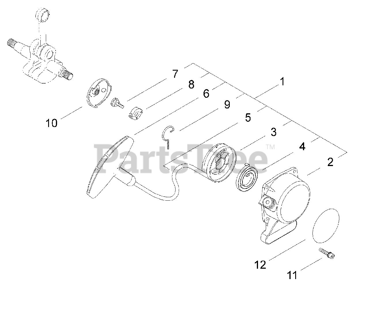 Shindaiwa Eb 3410 Shindaiwa Handheld Blower Starter Parts Lookup With Diagrams Partstree 5606