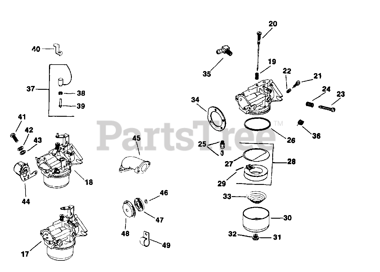 Kohler K341-71188 - Kohler K-Series Engine, Made for Jacobsen, 16hp, 11 ...