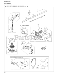 RedMax BCZ 2650 S - RedMax Brushcutter (SN: 90200101 & Above) (2008-10 ...